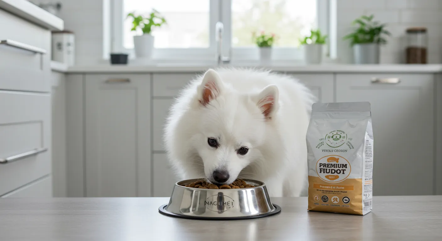 Alimentation du Spitz : les meilleures croquettes